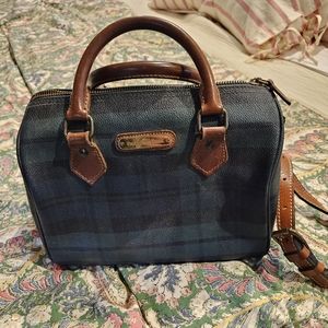 Vintage Polo Ralph Lauren Plaid bag